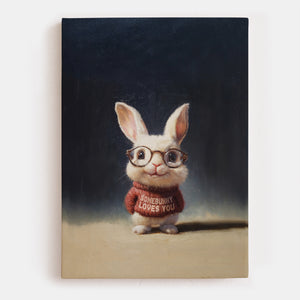 Somebunny Loves You Canvas