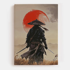 Red Sun Ronin Canvas