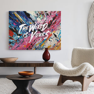 The World Is Yours Canvas