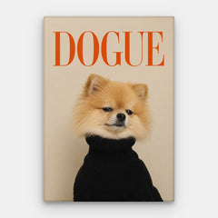 Dogue Pomeranian Canvas — Canvas Vertical #01
