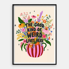 Bom tipo de estranho — Art Print Vertical #01