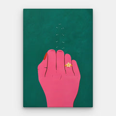 Connect The Dots Canvas — Vertikální plátno #01