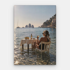 Lienzo La Dolce Vita — Lienzo Vertical #01