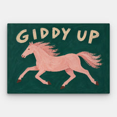 Giddy Up Canvas — Canvas Horizontal #01