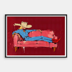 Western Glam — Tirage d'art horizontal #01