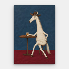 Hest uten navn Canvas — Canvas Vertikal #01