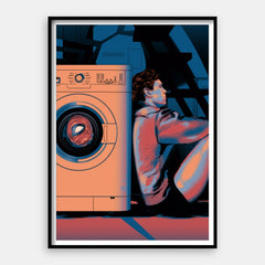 Dia da Lavanderia — Impressão artística vertical #01